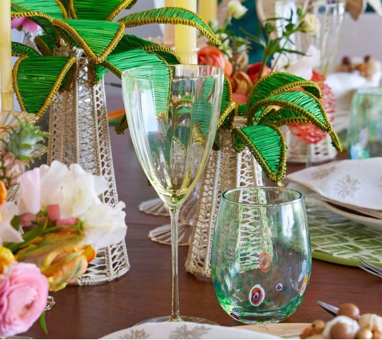 Gala Tumbler in Green, Set of 4