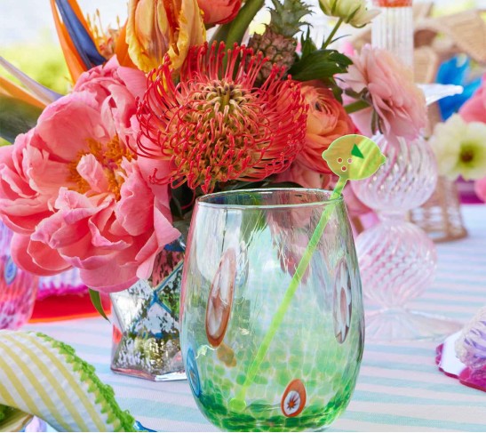 Gala Tumbler in Green, Set of 4