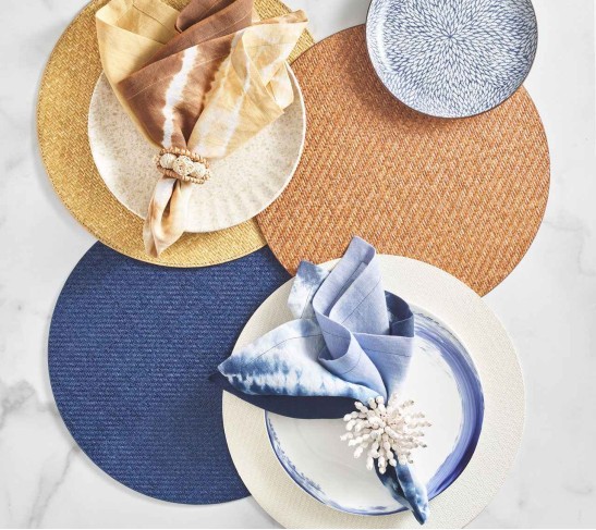 Playa Napkin Ring in Natural, Set of 4