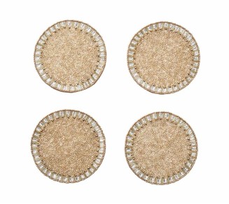Bevel Drink Coasters, Set of 4 in a Gift Box