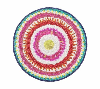 Chakra Placemat in Multi, Set of 2