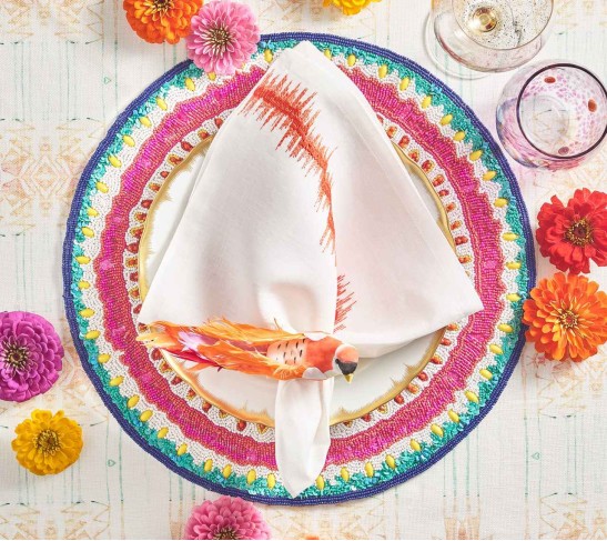 Chakra Placemat in Multi, Set of 2