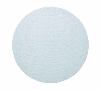 Croco Placemat in Sky Blue, Set of 4