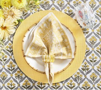 Provence Napkin in Yellow, Set of 4