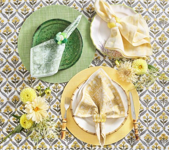 Provence Napkin in Yellow, Set of 4