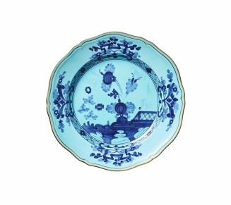 Oriente Italiano Salad Plate, Iris, Set of 2