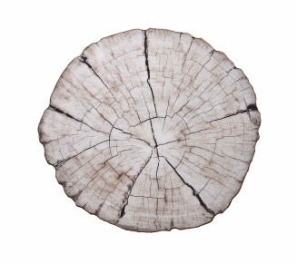 Birch Placemat in Ivory & Natural, Set of 4