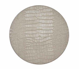 Croco Placemat in Sand, Set of 4