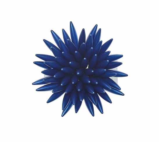 Mirage Napkin Ring in Navy, Set of 4
