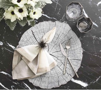 Pine Placemat in Gray, Set of 4