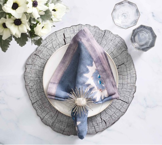 Pine Placemat in Gray, Set of 4