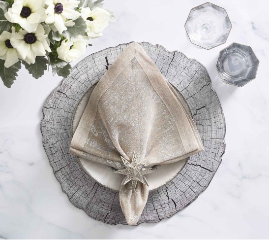 Pine Placemat in Gray, Set of 4