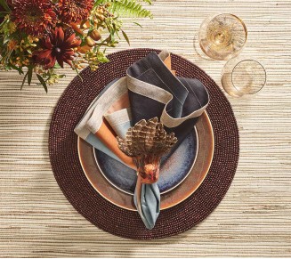 Spruce Placemat in Brown, Set of 4