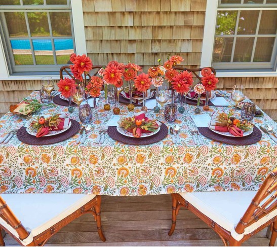 Spruce Placemat in Brown, Set of 4