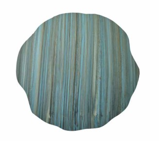 Mica Placemat in Sage & Midnight, Set of 4