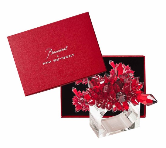 Zénith Napkin Rings in Red, Set of 4 in a Gift Box