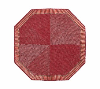 Louxor Placemat in Red, Set of 4