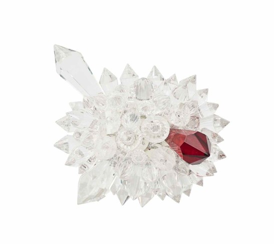 Zénith Napkin Rings in Crystal, Set of 4 in a Gift Box