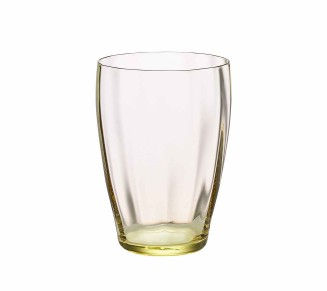Luna Tumbler in Citrine, Set of 4