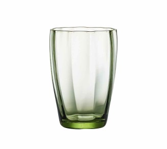Luna Tumbler in Green, Set of 4