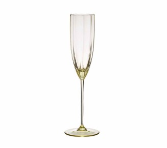 Luna Flute in Citrine, Set of 4