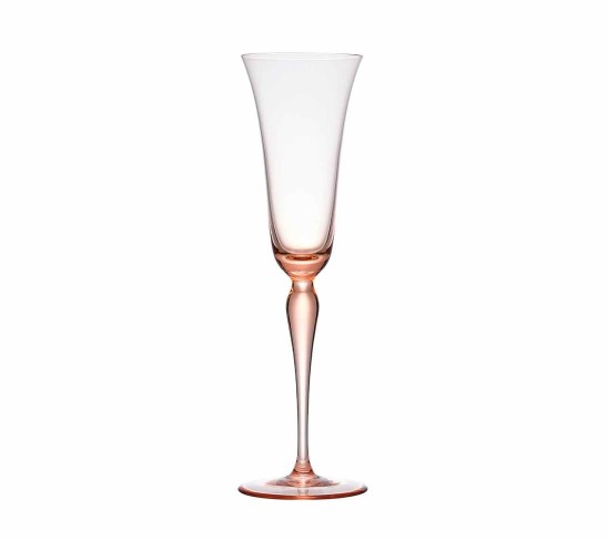 Ophelia Flute in Blush, Set of 4