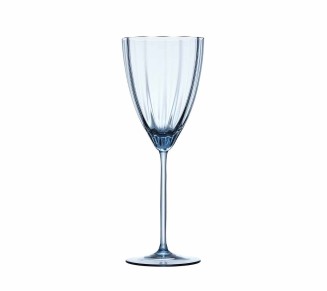 Luna Wine Glass in Sapphire, Set of 4