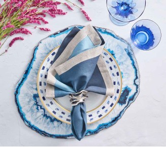 Marine Placemat in Blue, Set of 4