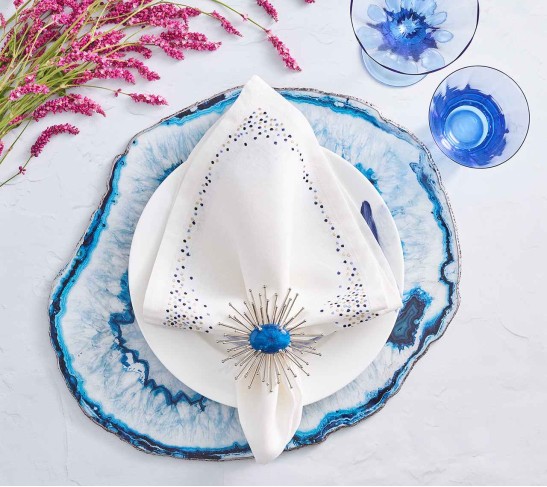 Marine Placemat in Blue, Set of 4