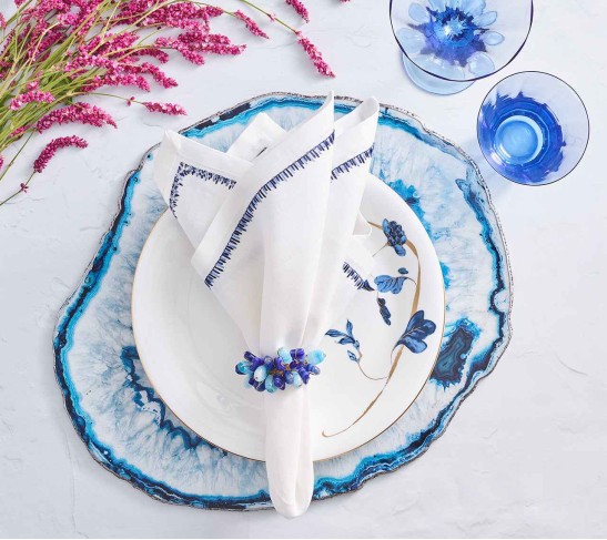 Marine Placemat in Blue, Set of 4