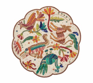Otomi Placemat in Multi, Set of 2