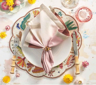 Otomi Placemat in Multi, Set of 2