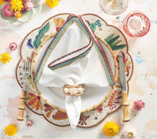 Otomi Placemat in Multi, Set of 2