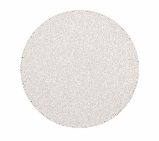 Pebble Placemat in White, Set of 4