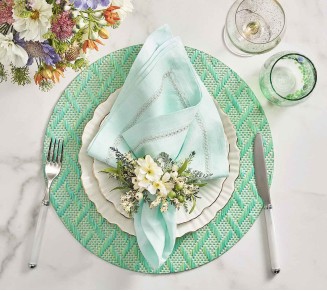 Classic Napkin in Seafoam, Set of 4