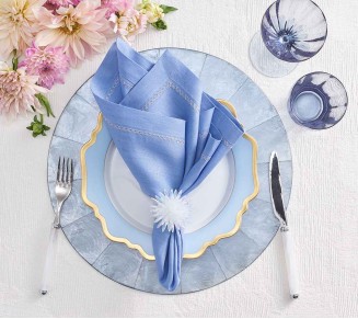 Classic Napkin in Periwinkle, Set of 4