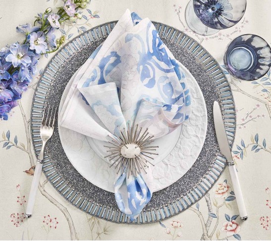 Bevel Placemat in Periwinkle, Set of 4
