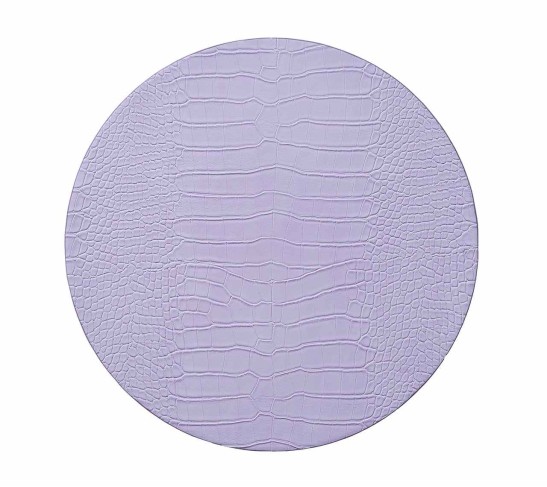 Croco Placemat in Lilac, Set of 4
