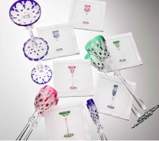 Tsar Cocktail Napkin in Multi, Set of 6 in a Gift Box