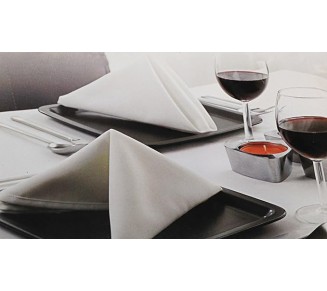 Inc. Tablecloth Linen 144Pack Softness 100% Polyester White Dinner Napkins HEMED Edges Commercial Grade