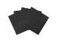 [1000 ct - 4.75 x 4.75] Premium Black Cocktail Napkins - 2-ply Beverage Napkins - 9.5 x 9.5 Unfolded