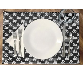 Clear Placemats Set of 6, USA Made, Safe, 13 x 19 Inch Oval, 2mm Thick Ultra Clear Smooth Vinyl, Table Mats, Plastic Placemats for Kitchen Table, Dry Erase Place Mat