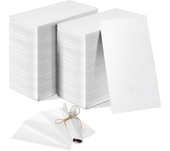 1200 Disposable Hand Towels Bulk Linen Paper Guest Towels 12 x 17 Inch White Paper Bathroom Hand Napkins, Dinner Napkins, Wedding Napkins for Bathroom Party Wedding Events (White)