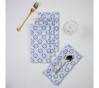 Classic Cotton Napkins - Absorbent & Soft for Dining, Entertaining, and Everyday Use (48, 16X16 Inches)