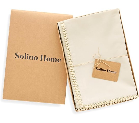 Linen Cloth Napkins Set of 4 – Decorative Cotton Linen Dinner Napkins 20 x 20 Inch for Spring, Easter – Machine Washable Fabric – Maddie